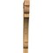 Ekena Millwork Olympic Block Rough Sawn Bracket, Western Red Cedar, 4"W x 36"D x 42"H BKT04X36X42OLY05RWR - alternate 3